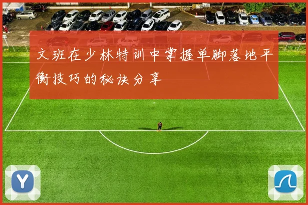 文班在少林特训中掌握单脚落地平衡技巧的秘诀分享